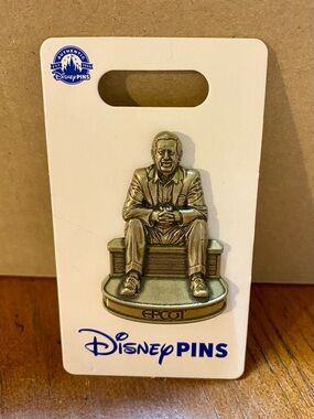Disney Parks Epcot 2023 Walt the Dreamer Statue Open Edition Pin